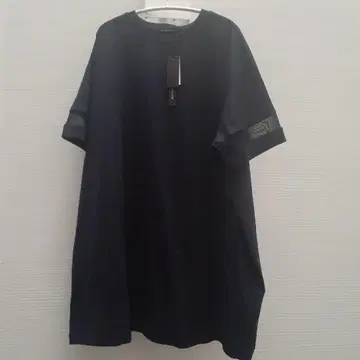 미즈이로 인드 메쉬 슬리브 튜닉 원피스 미사용 새상품