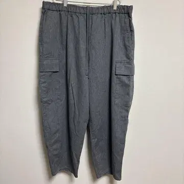 mujilabo 그레이 카고 와이드 팬츠 XL