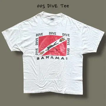 00s DIVE Tee 반팔 티셔츠 2000년대