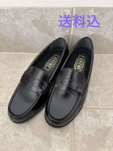 GTHAWKINS 블랙 로퍼 23.5cm