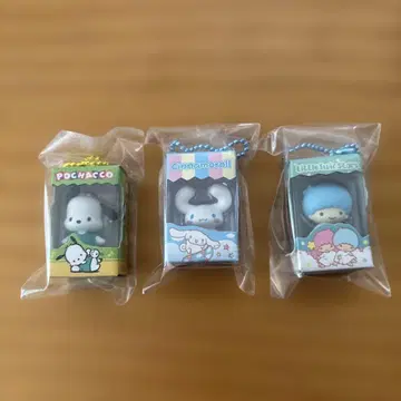 산리오 초코 박스 포차코 시나모롤 키키 3개 세트