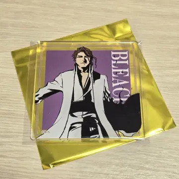 BLEACH WORLD 아크릴 코스터 네이비 나염 소우스케