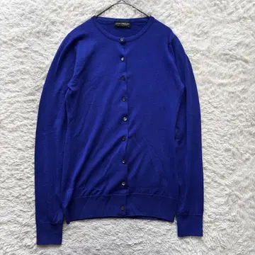 새상품급 JOHN SMEDLEY 현행 니트 스웨터 가디건 S