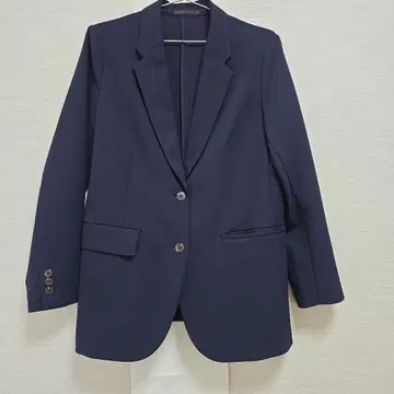 네이비 테일러드 자켓 UNIQLO 감동 자켓