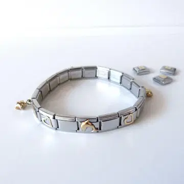 vivieffe 메사지오 팔찌 돌고래 하트 별