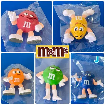 M&M'S 엠앤엠즈 피규어 아메리칸 5개 세트 No.J