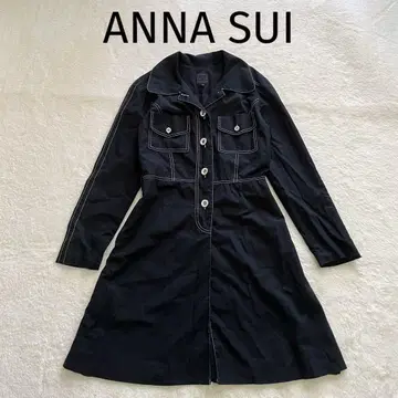 ANNA SUI 안나수이 트렌치코트 블랙 자켓 사이즈 2