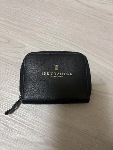 ENRICO ALLION 블랙 코인 케이스