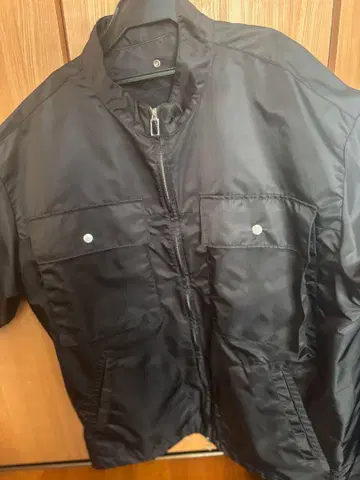 nylon zip over ss jacket / 나일론 지퍼 오버 셔츠