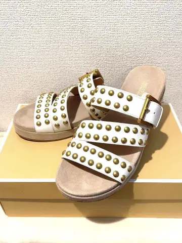 마이클코어스/마이클코어스/스다즈 샌들 화이트 컬러 23.5~24cm