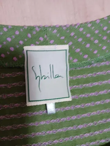 Shilla 그린 긴팔 원피스