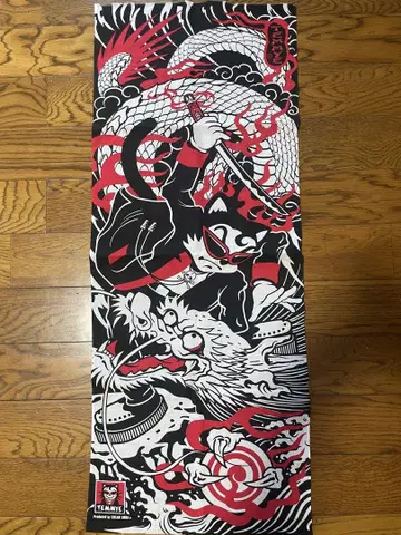 크림 소다/TEMMYE 손수건 약 34cm x 90cm