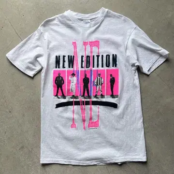 [ Deadstock ] 80s 'NEWEDITION' Print Tee
