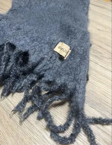 발무르 BALMUIR 프린지 머플러 모헤어