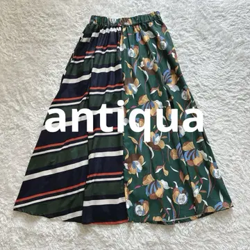 새상품 택 포함 antiqua 안티카 절개 스커트