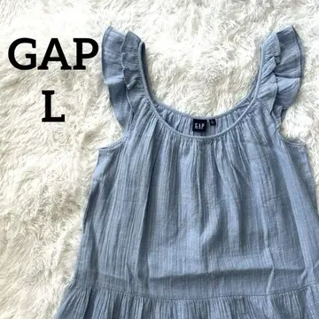 GAP 크링클 거즈 미니 원피스 L 빅 사이즈