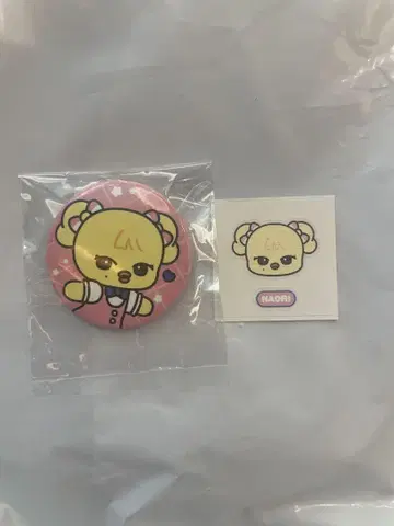 IVE MINIVE SCHOOL popup 혜택 레이 캔뱃지 스티커