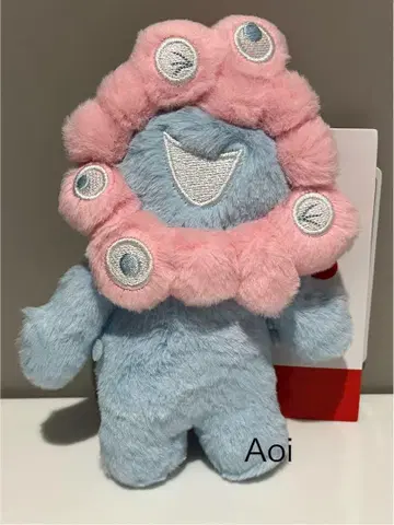 만박 얏쿠얏쿠 파스텔 컬러 봉제 인형 키링 파스텔 핑크