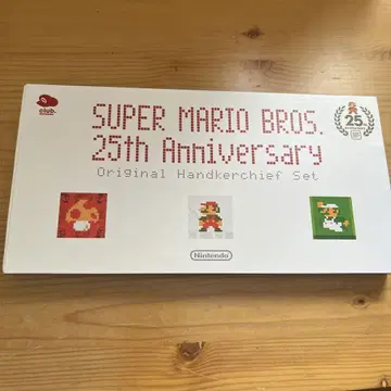 Nintendo 슈퍼 마리오 25주년 손수건 세트