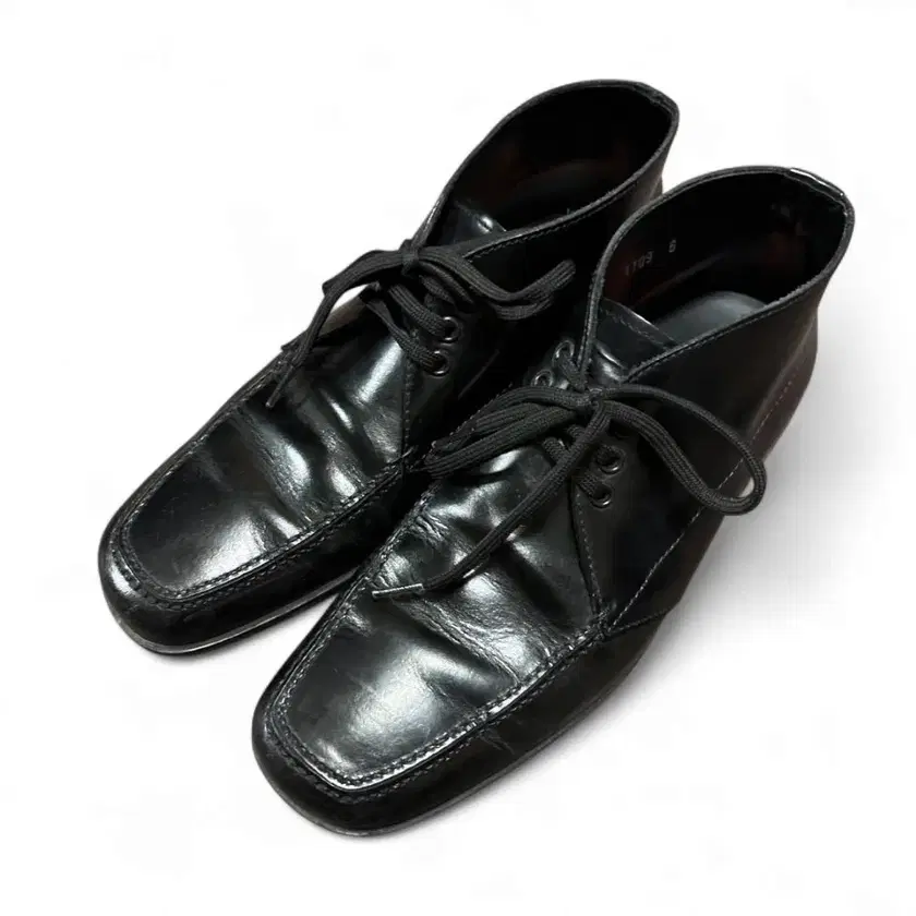 H972-m1◾️プラダスポーツ　レザーチャッカブーツ PRADA | 프라다 Prada Sport Lace-Up Boots on Bunjang Global Site.