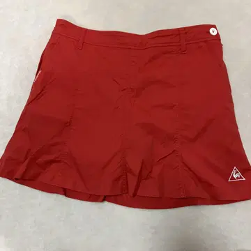 르꼬끄 골프 빨간색 9호 스커트 팬츠