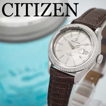 330 CITIZEN 여성용 시계 수동 와인딩 세느 플루티드 베젤