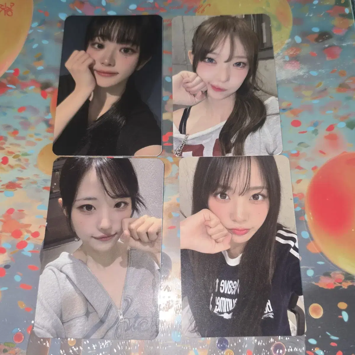 QWER シヨン 直筆サイン 封入フォトカード In Stock] QWER Member Handwritten Postcard Set (My Star