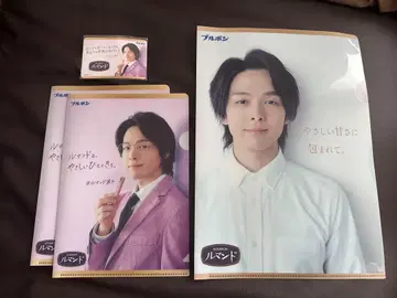 나카무라 토모야 부르봉 루망 클리어 파일 마그넷 세트