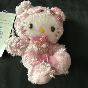 헬로키티 핑크 리본 페스티벌 한정판 봉제 인형 스트랩