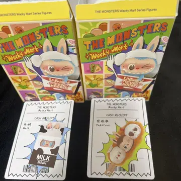 러브 팝 마트 THEMONSTERS WACKY MART 2개 세트