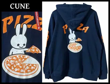 XL 완판템 25SS 신상 신상품 큔 피자 토끼 치즈 후드티