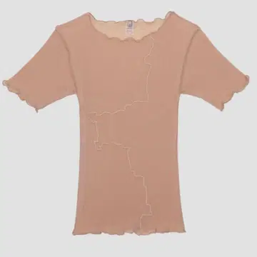 BASERANGE Gerrymandered Tee ROSYCAMEL XS