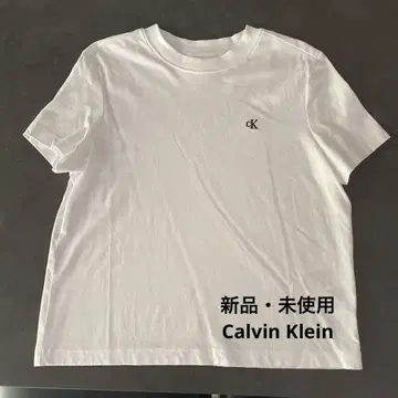 [새상품 미사용] Calvin Klein Jeans 화이트 티셔츠