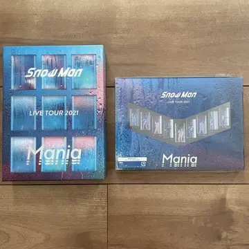 SnowMan LIVE TOUR 2021 Mania DVD 세트