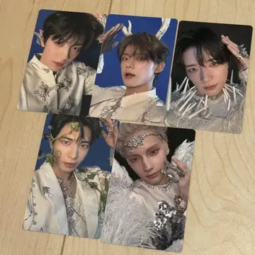TXT TOGETHER Weverse JP 혜택 트레이딩 카드 5매 세트
