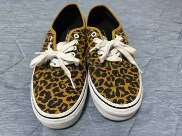 vans 스니커즈 레오파드 무늬