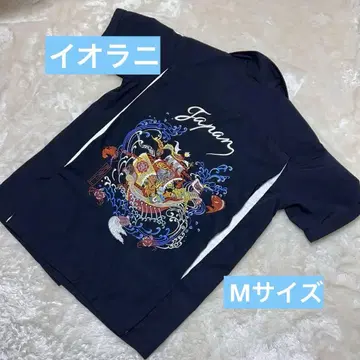 이라쿠니 이오라니 볼링 셔츠 Heavenly Bird M 보물선 자수