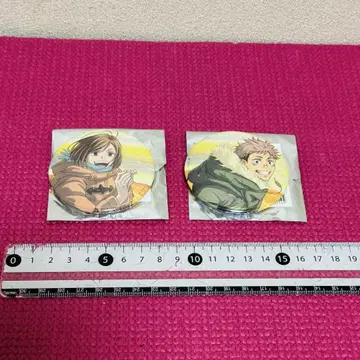 주술회전 해변 캔뱃지 세트 쿠기사키 노바라 이타도리 유우지