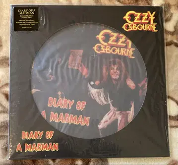 Ozzy Osbourne Diary of a Madman 그림 레코드
