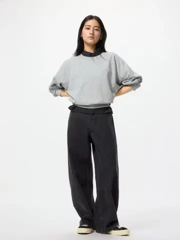 유니클로 배기 커브 청바지 [21] 주의 사항이 있습니다!