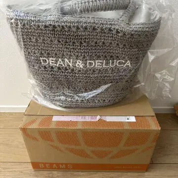 DEAN & DELUCA 그레이 토트백 M 사이즈 보냉백 포함