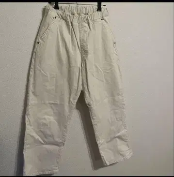 Lee 팬츠 와이드 화이트