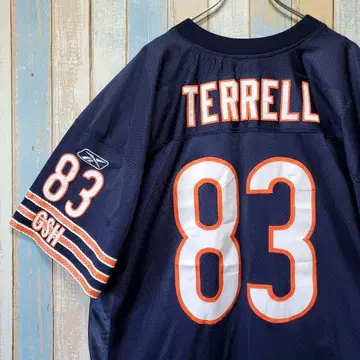 680 리복 NFL 게임 셔츠 시카고 베어스 유니폼 자수 로고