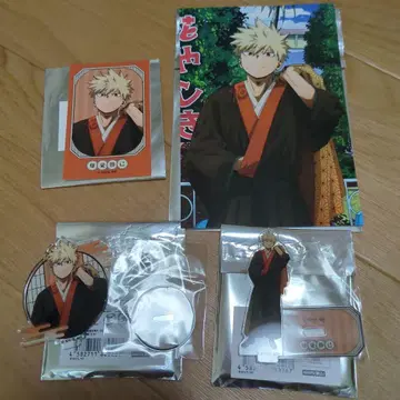 히로아카 바쿠고 카츠키 아크릴 스탠드 비주얼 카드 엽서