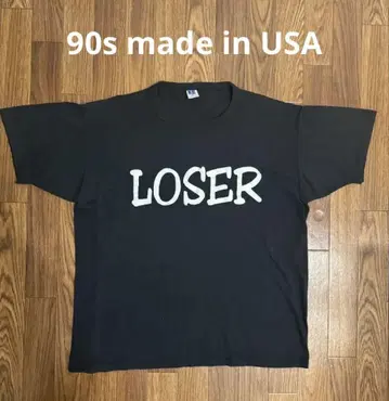 90년대 USA 러셀 XL LOSER 블랙 레어