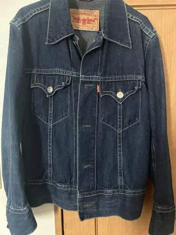 Levi Strauss & Co. 데님 자켓 M 사이즈 다크 데님