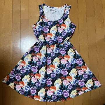 디즈니 앨리스 올 패턴 원피스 Hot Topic