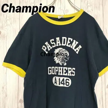 챔피온 Champion 티셔츠 링거 티 굿 디자인 XL 새상품급