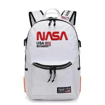 새상품 무료배송 NASA 나사 나일론 백팩 백팩 화이트