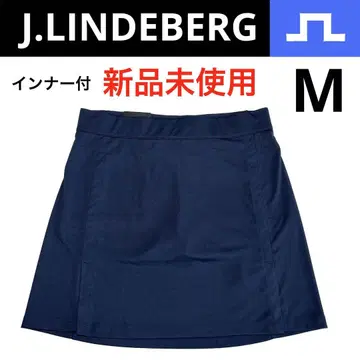 (새상품) 제이.린드버그 수분 흡수 속건성 스트레치 스커트 M (네이비)